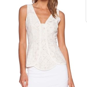 Lumier by BarianoVirtue and Vice Lace Top XS